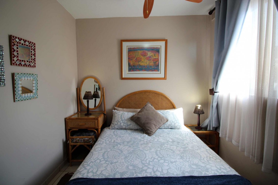 C - Front 11 is a self-catering holiday penthouse on Manaba sea front with an 180 degree sea view that sleeps 7 and is walking distance to Lucien Blue Flag Beach.