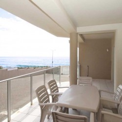 On the seafront at the Margate Pier, Dolphin View 103 is a short stroll into the coastal town of Margate town on the South Coast of KwaZulu Natal.