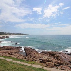 On the seafront at the Margate Pier, Dolphin View 103 is a short stroll into the coastal town of Margate town on the South Coast of KwaZulu Natal.