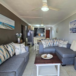 Shelly Palms 1 is a ground floor, 5 sleeper self-catering seafront holiday accommodation in Shelly Beach on the South Coast of KZN