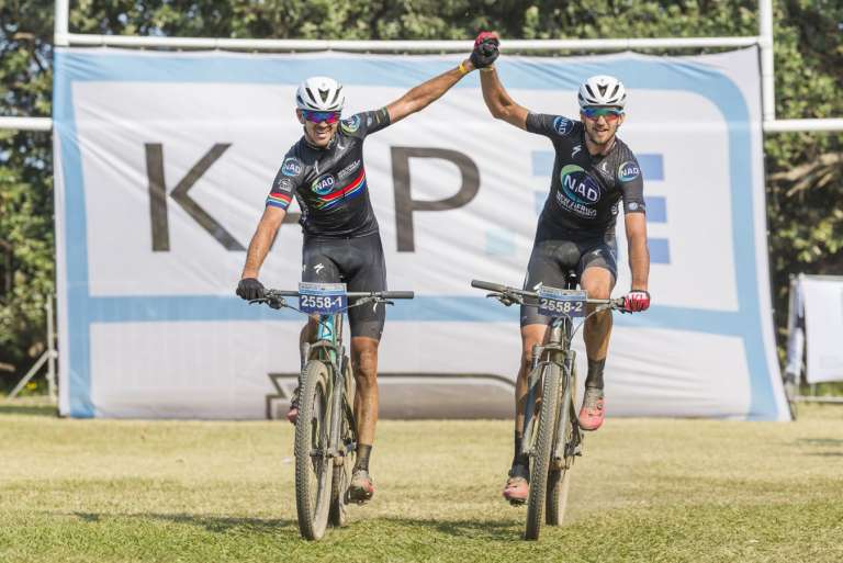 Race from the base of Sani Pass to the shores of Scottburgh beach - KAP Sani2c nonstop 2022
