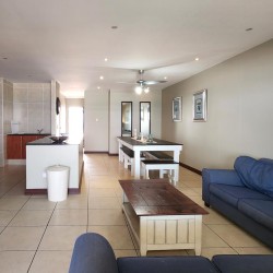 Indigo Bay 25 is a luxury, self-catering, 4 bedroom, 8 sleeper on the Manaba beachfront with stunning sea views from Lucien Beach to Margate Beach on the South Coast of KwaZulu Natal.