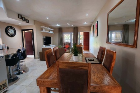 Mystique 1 is a seafront, ground floor, 3 bedroom, 6 sleeper self-catering home away from home holiday flat on the beach in Shelly Beach.