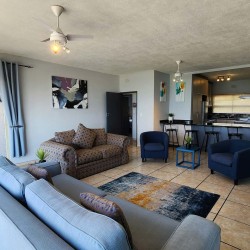 Sue Casa 10 is a family holiday flat opposite the Lucien Beach tidal pool in Manaba Beach on the KZN South Coast.