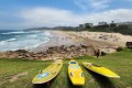 Lucien Beach on the South Coast of KwaZulu Natal in South Africa.