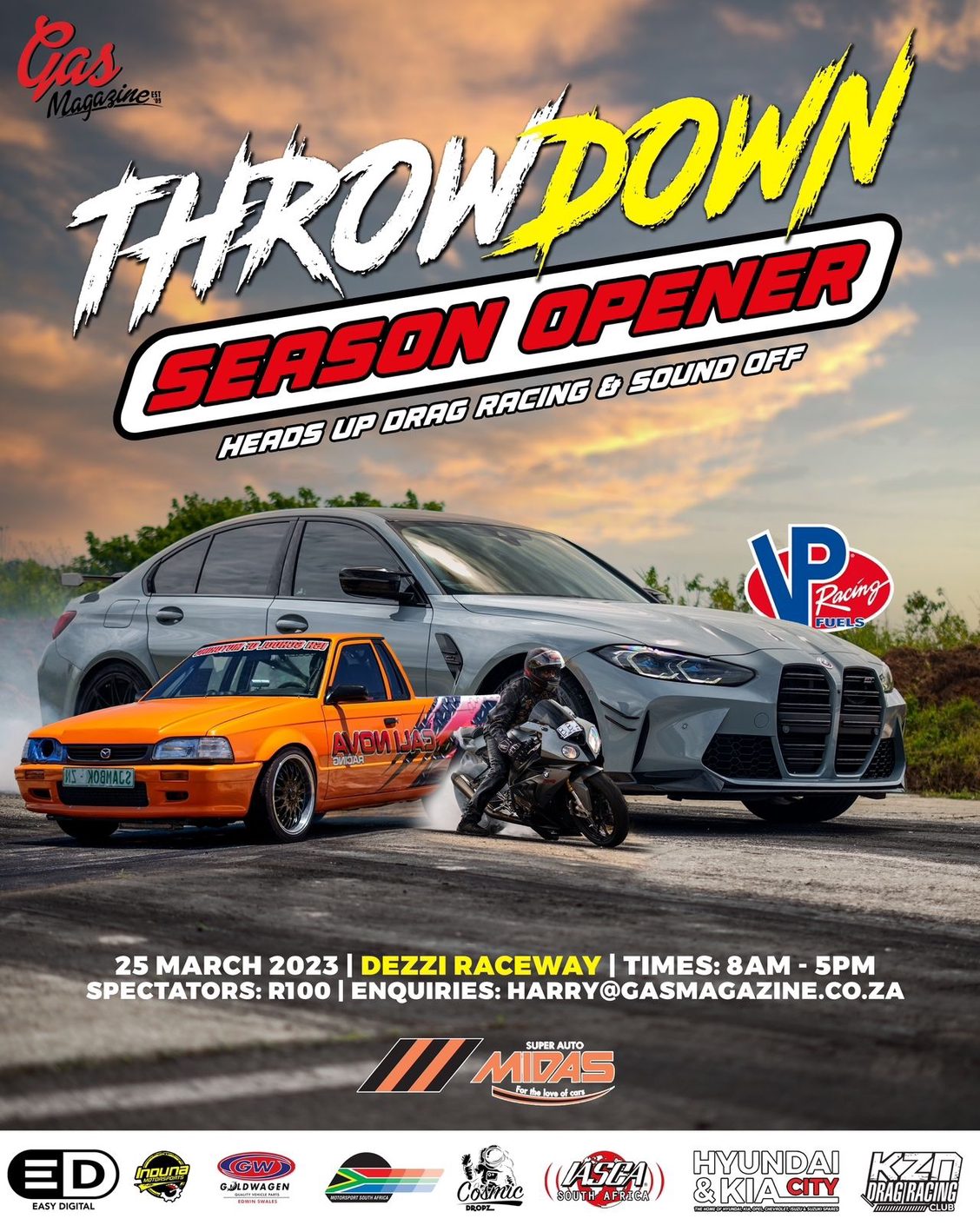 Dezzi Raceway - Throwdown Season Opener.