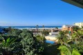 Walk to Lucien Blue Flag Beach from Mont Blanc 26, a ground floor 6 sleeper self-catering holiday flat in Manaba Beach on the South Coast of KwaZulu Natal.