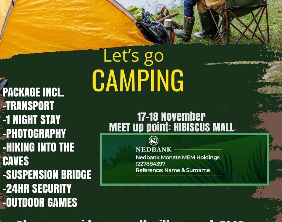 Monate Outdoor Activities -Let's Go Camping