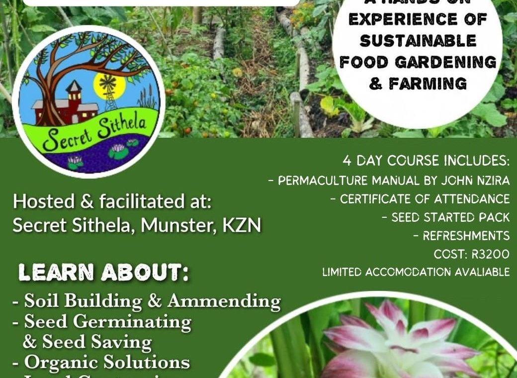 Natural Farming Course -Food gardening and farming.