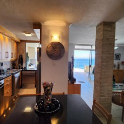 The180 degree breaker sea view from Octavia in Manaba Beach on the South Coast of KwaZulu Natal in South Africa.
