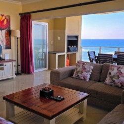 Lucien Sands 601 is a seafront self-catering penthouse with a 180º breaker sea view & a swimming pool, you can walk onto Lucien Blue Flag Beach & Margate beach from the 5th floor apartment.