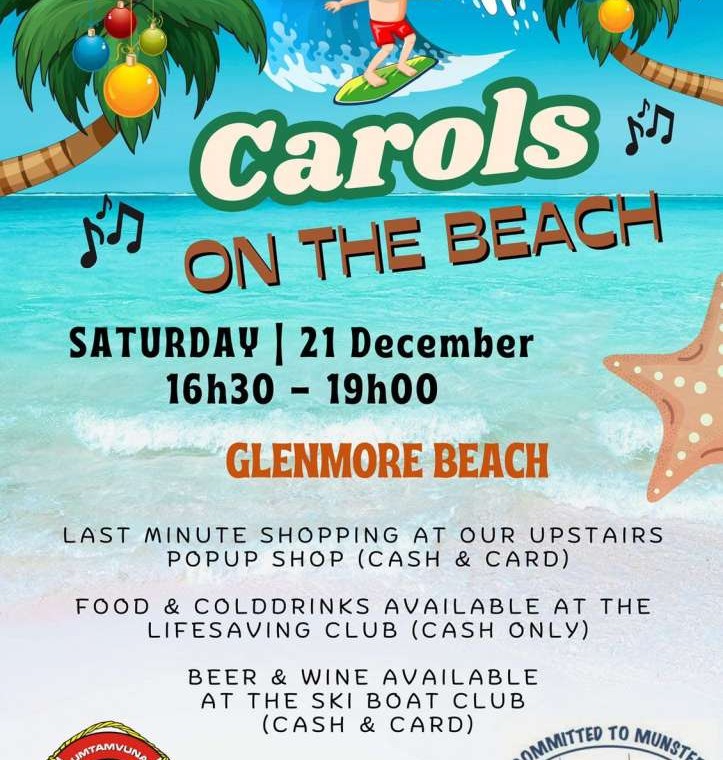 Carols on the Beach at Glenmore/Munster Beach KZN