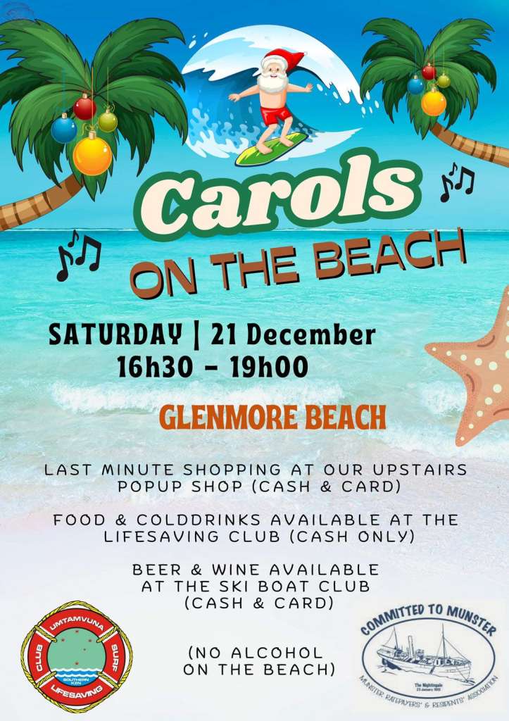 Carols on the Beach at Glenmore/Munster Beach KZN