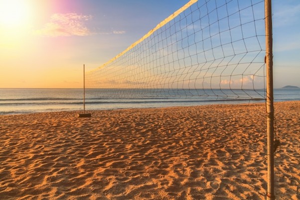 Beach games all weekend
