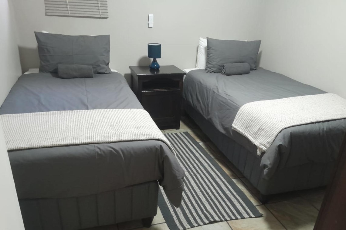 Sea Park Beach House - A bedroom in the holiday home with sea view on the KwaZulu Natal South Coast