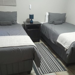 Sea Park Beach House - A bedroom in the holiday home with sea view on the KwaZulu Natal South Coast