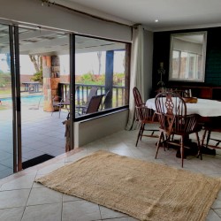 Sea Park Beach House - sea view from the holiday home on the KwaZulu Natal South Coast.