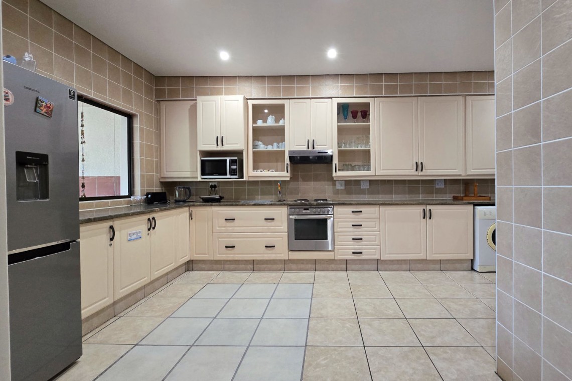 There is plenty of space in the huge kitchen to cook up a storm at Portofino 15