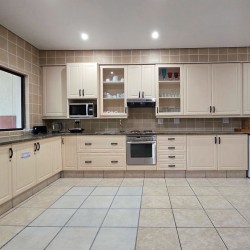 There is plenty of space in the huge kitchen to cook up a storm at Portofino 15