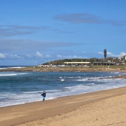 Walk to St Michael's Beach and C-Bali restaurant from Portofino 15 in Shelly Beach